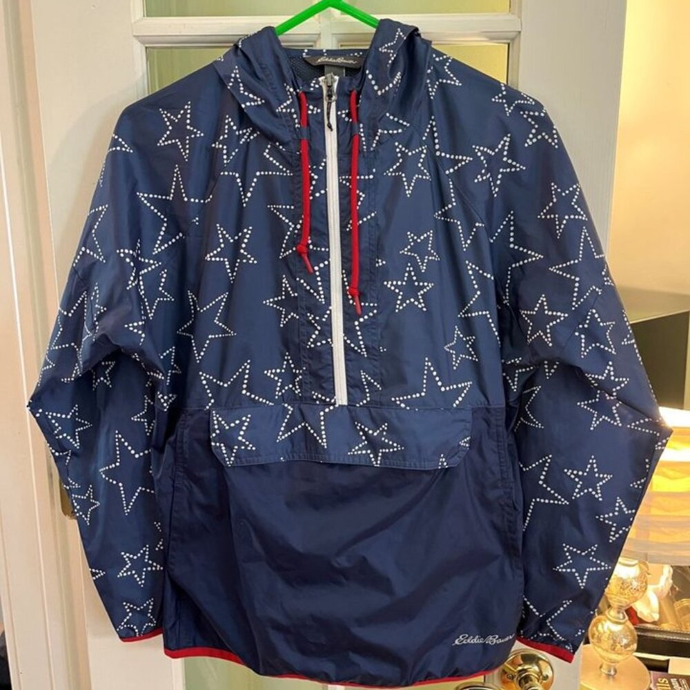 Eddie Bauer Women's Rain Jacket / Wind breaker Size Medium NWOT (#618)